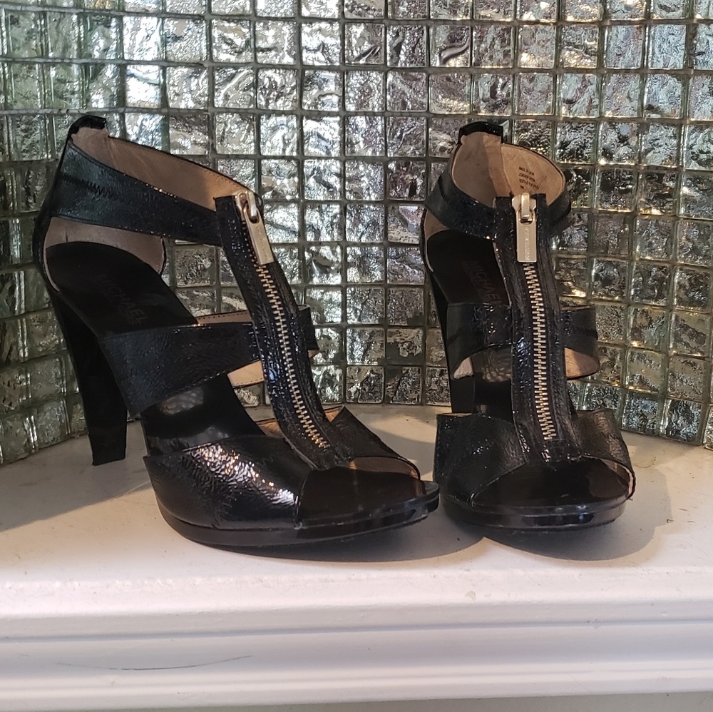 Michael Kors Leather Heels (10us)